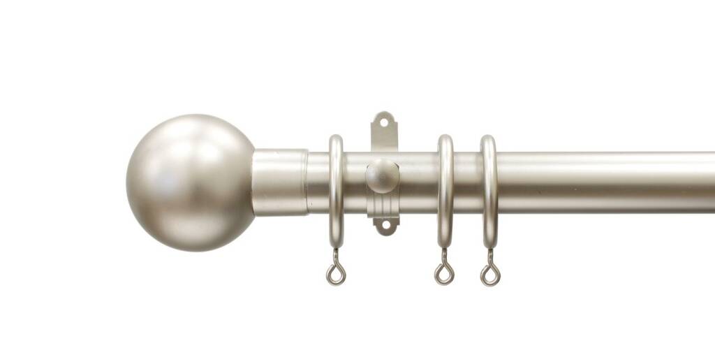 Apollo 35mm Steel Smooth Ball Finials
