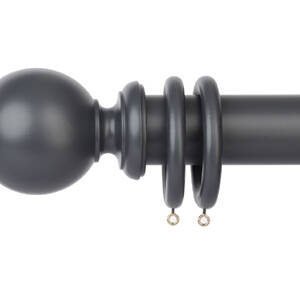 Florence 50mm - Charcoal Pole