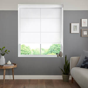 Benedict White Roller Blind