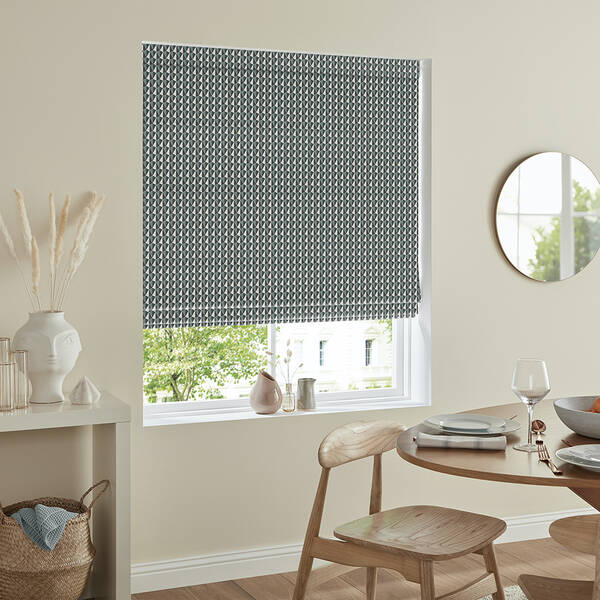 Holte Aqua Roman Blind - Image 2